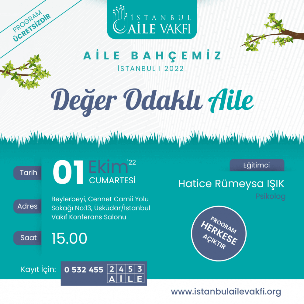 "Değer Odaklı Aile"