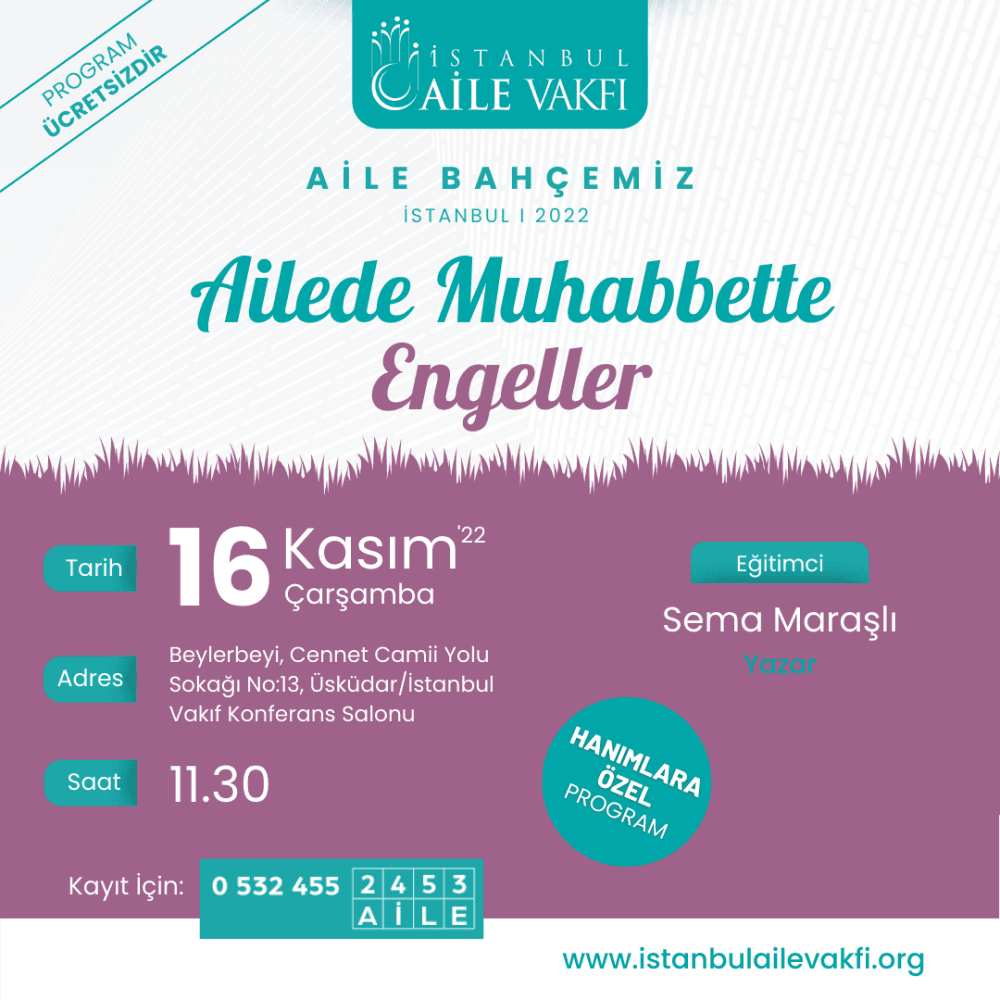 Ailede Muhabbette Engeller