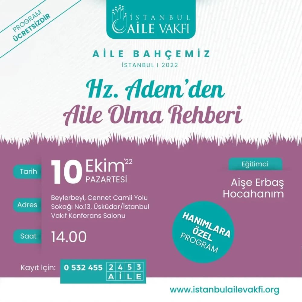 Hz. Adem'den Aile Olma Rehberi