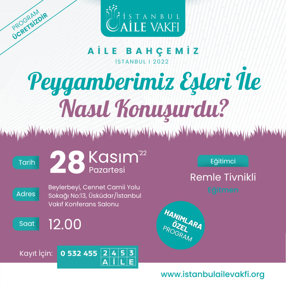 Peygamberimiz Eşleri ile Nasıl Konuşurdu ?