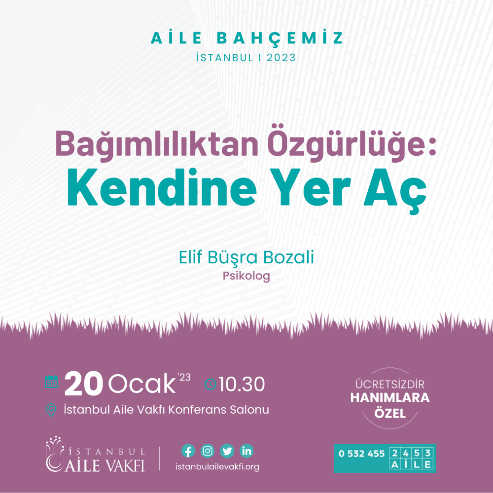 Bağımlılıktan Özgürlüğe: Kendine Yer Aç