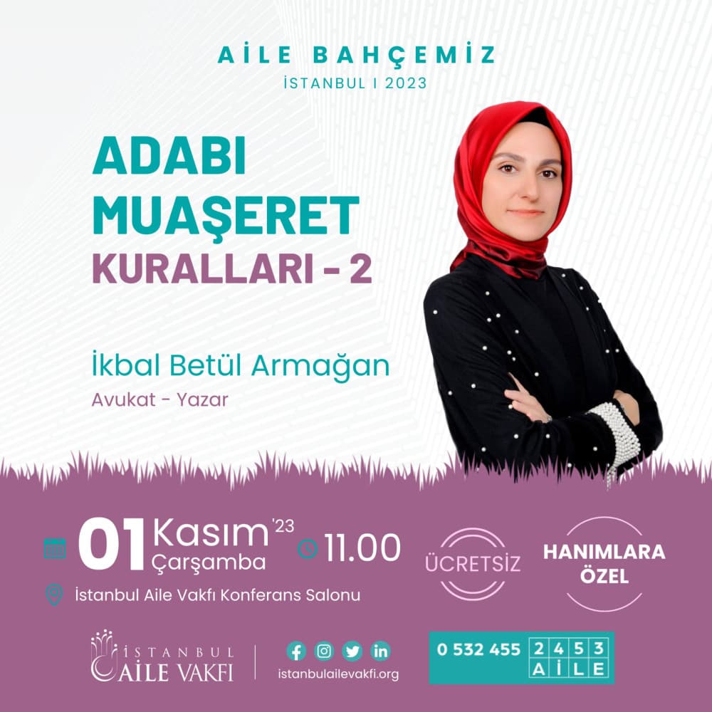 Adab-ı Muaşeret Kuralları-2