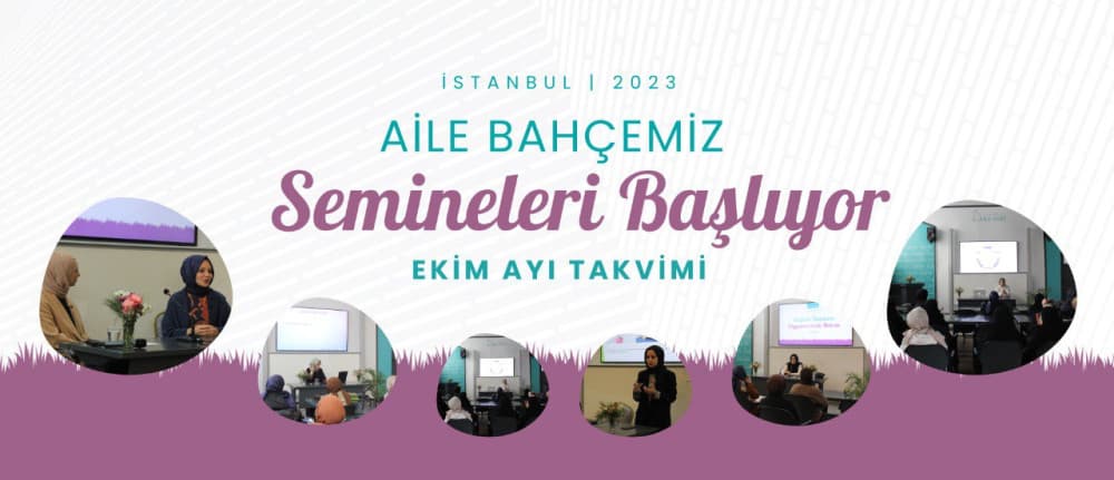 Ekim Ayı Seminerlerimiz Başlıyor