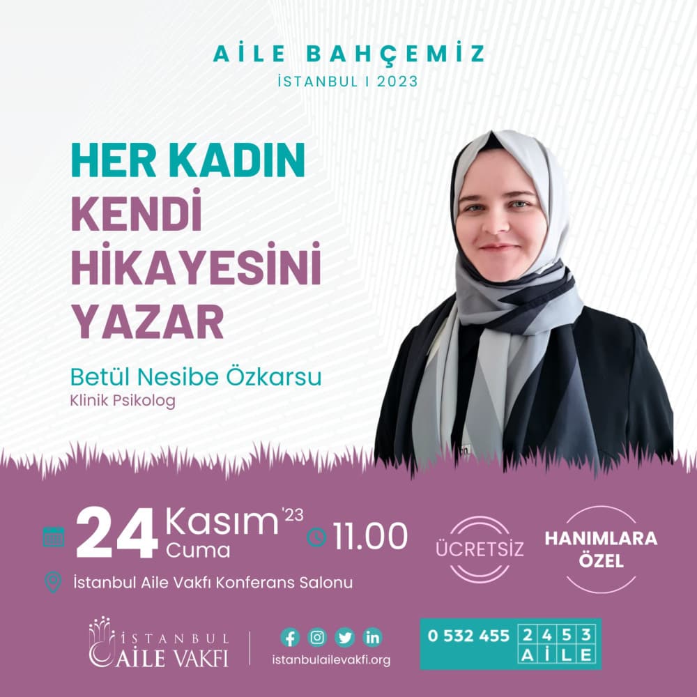 Her Kadın Kendi Hikayesini Yazar