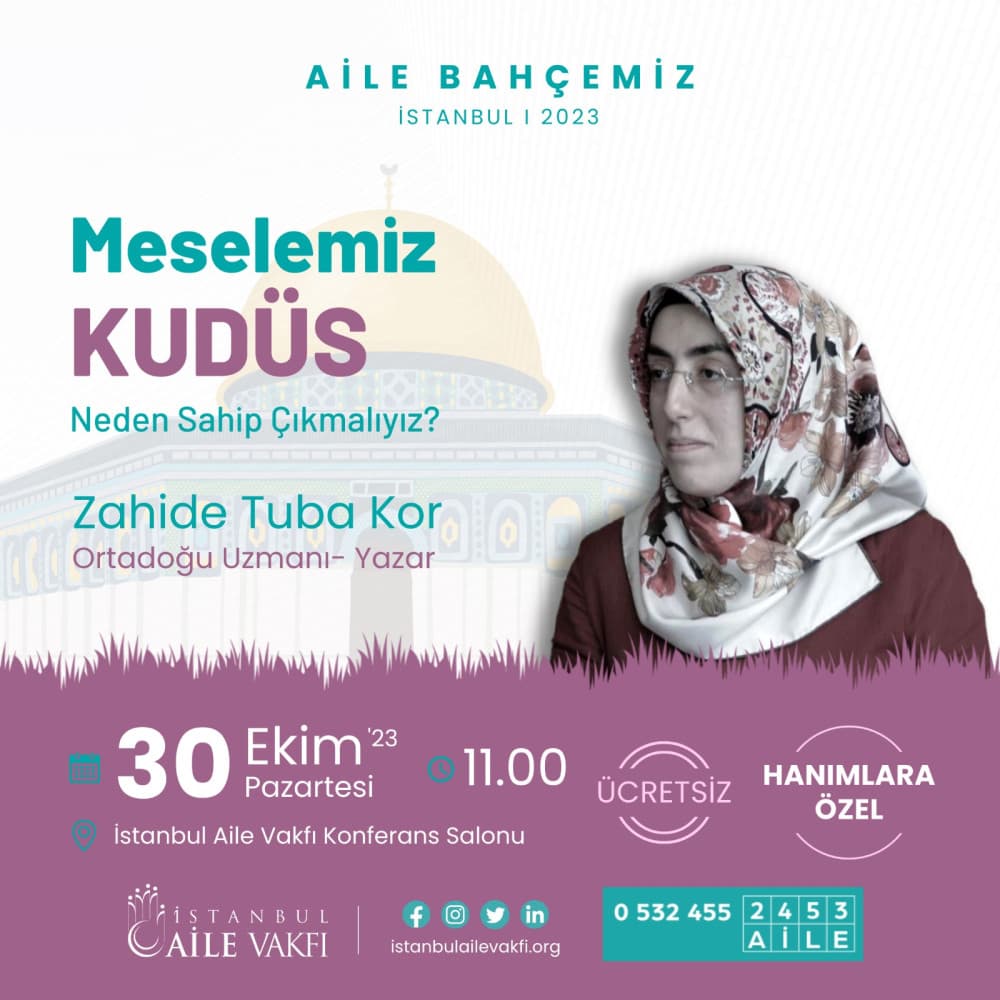 Meselemiz Kudüs Neden Sahip Çıkmalıyız?