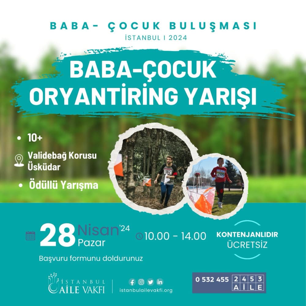 Baba - Çocuk Oryantiring Yarışı