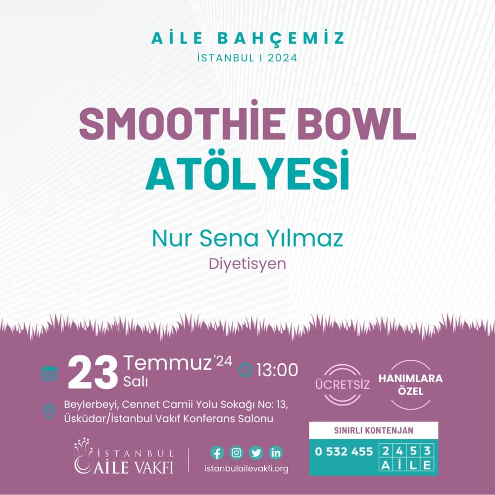 Smoothie Bowl Atölyesi