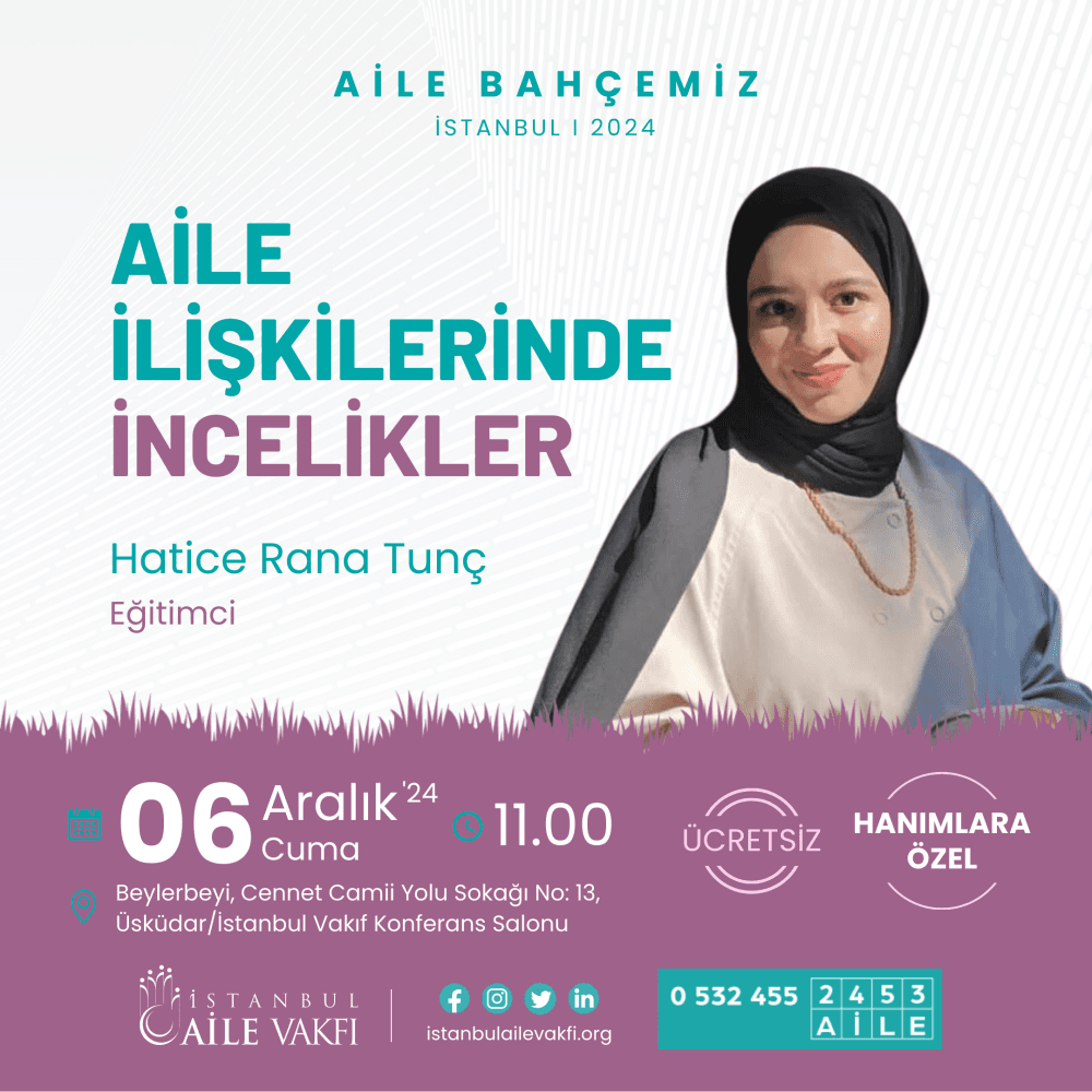 Aile İlişkilerinde İncelikler