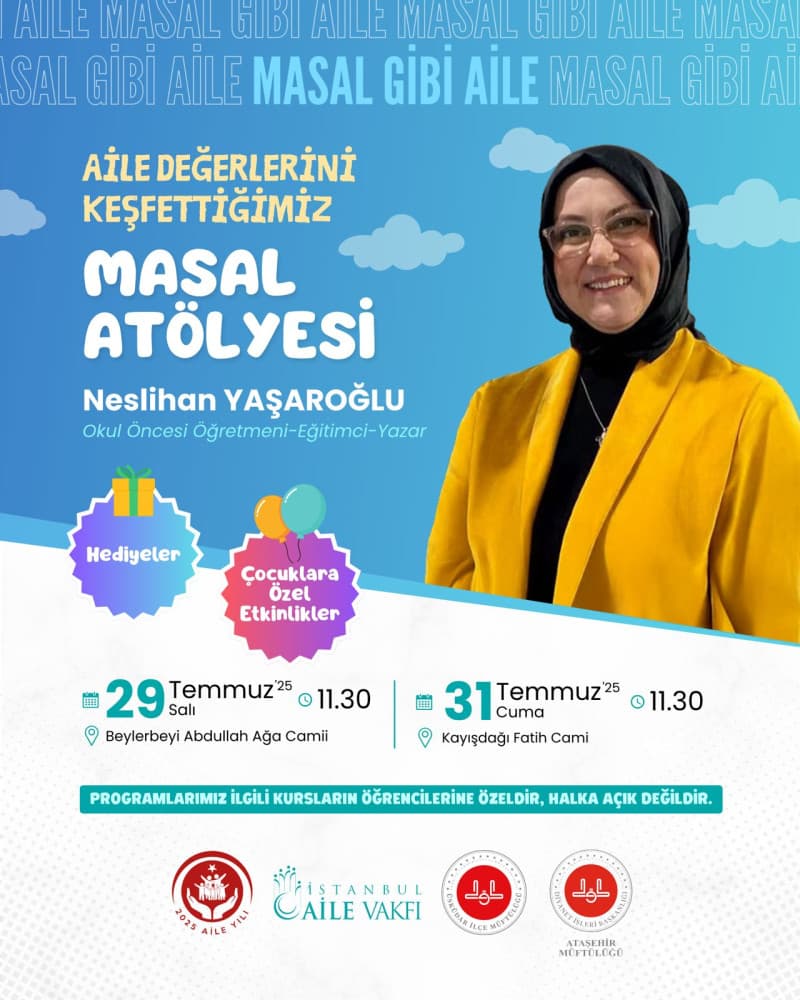 Masal Gibi Aile | Neslihan Yaşaroğlu ile Masal Atölyesi