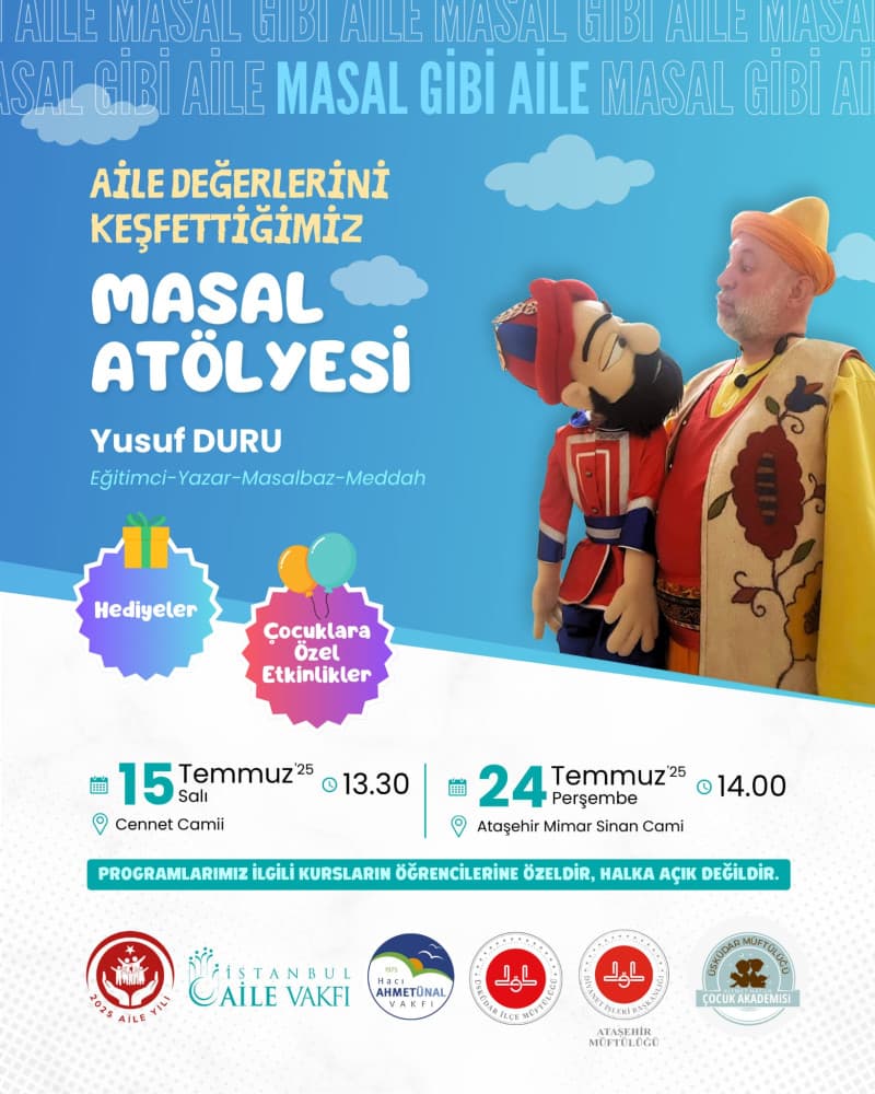 Masal Gibi Aile | Yusuf Duru ile Masal Atölyesi
