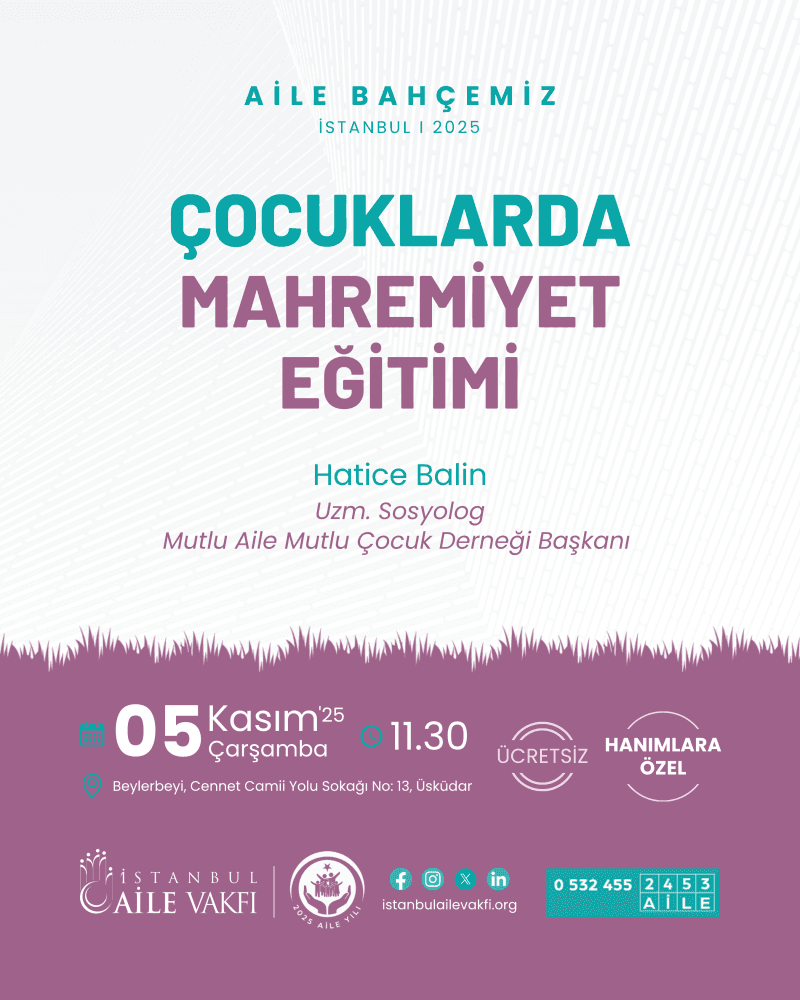 Çocuklarda Mahremiyet Eğitimi