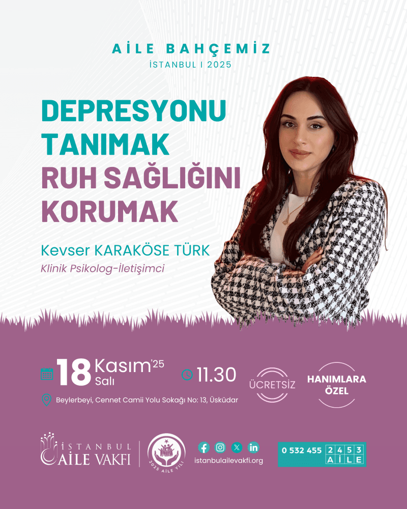 Depresyonu Tanımak Ruh Sağlığını Korumak