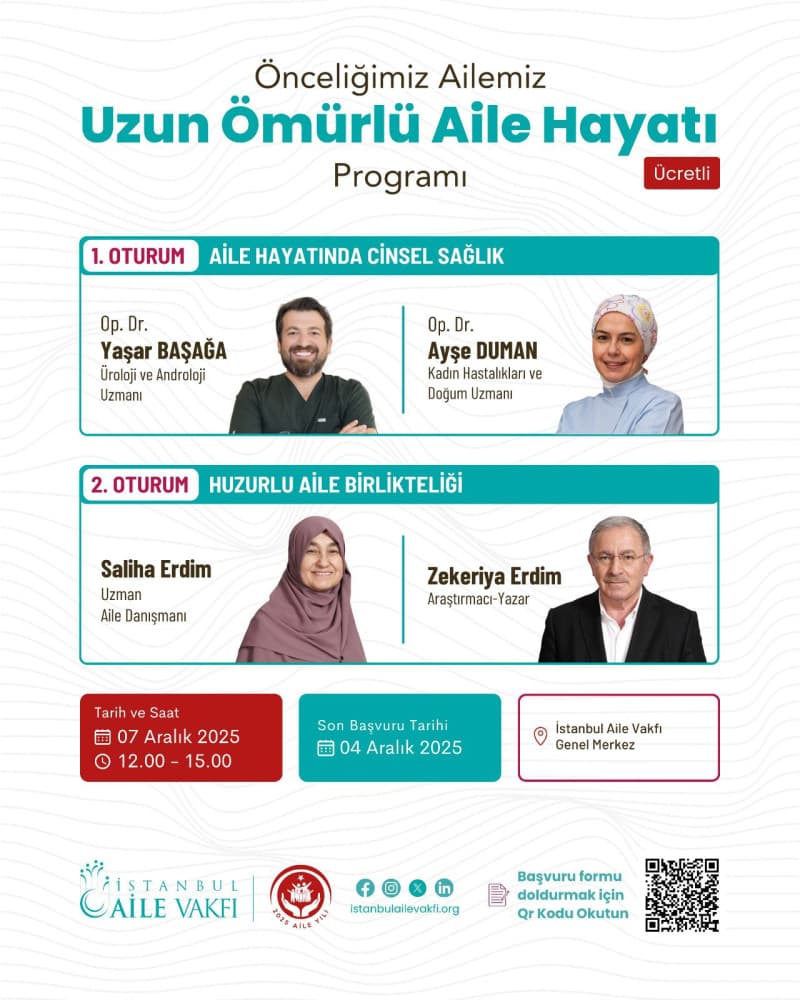 Önceliğimiz Ailemiz | Uzun Ömürlü Aile Hayatı