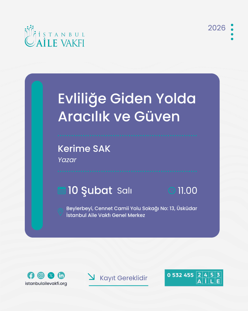 Evliliğe Giden Yolda Aracılık ve Güven