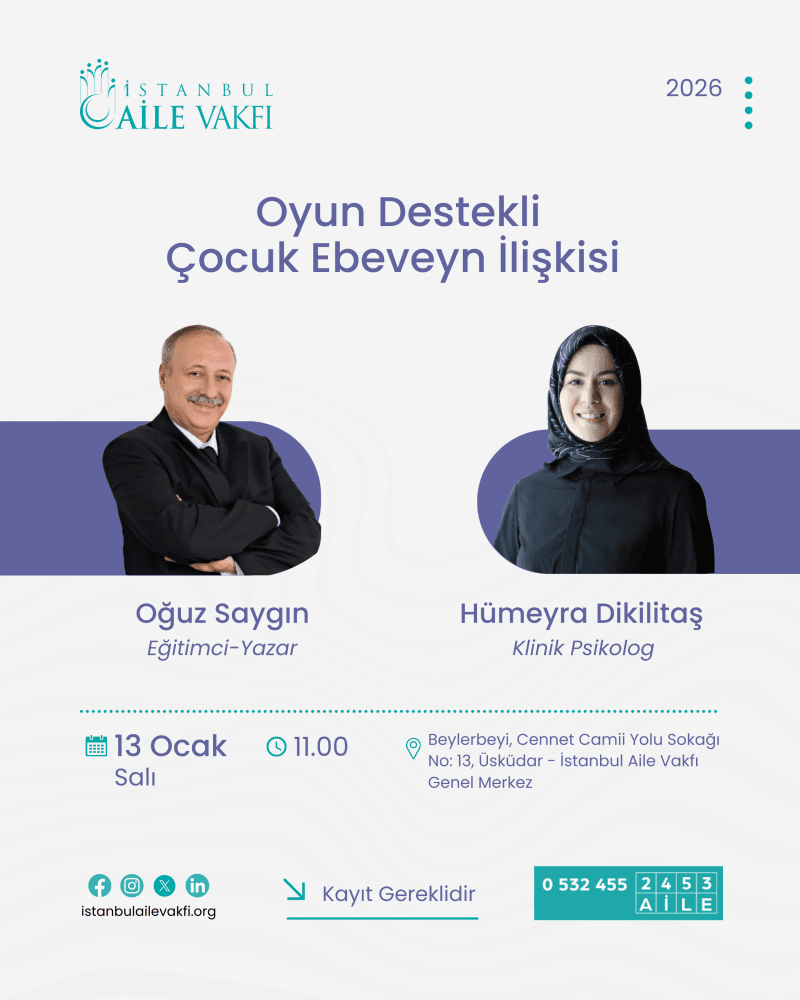 Oyun Destekli Çocuk Ebeveyn İlişkisi
