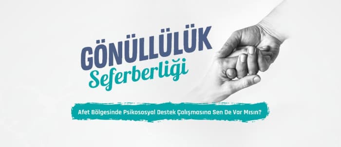 "Gönüllülük Seferberliği" Başlıyor!