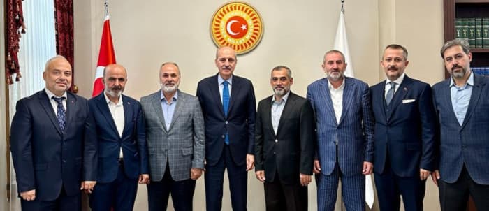 TBMM Başkanı Numan Kurtulmuş'a Ziyaret