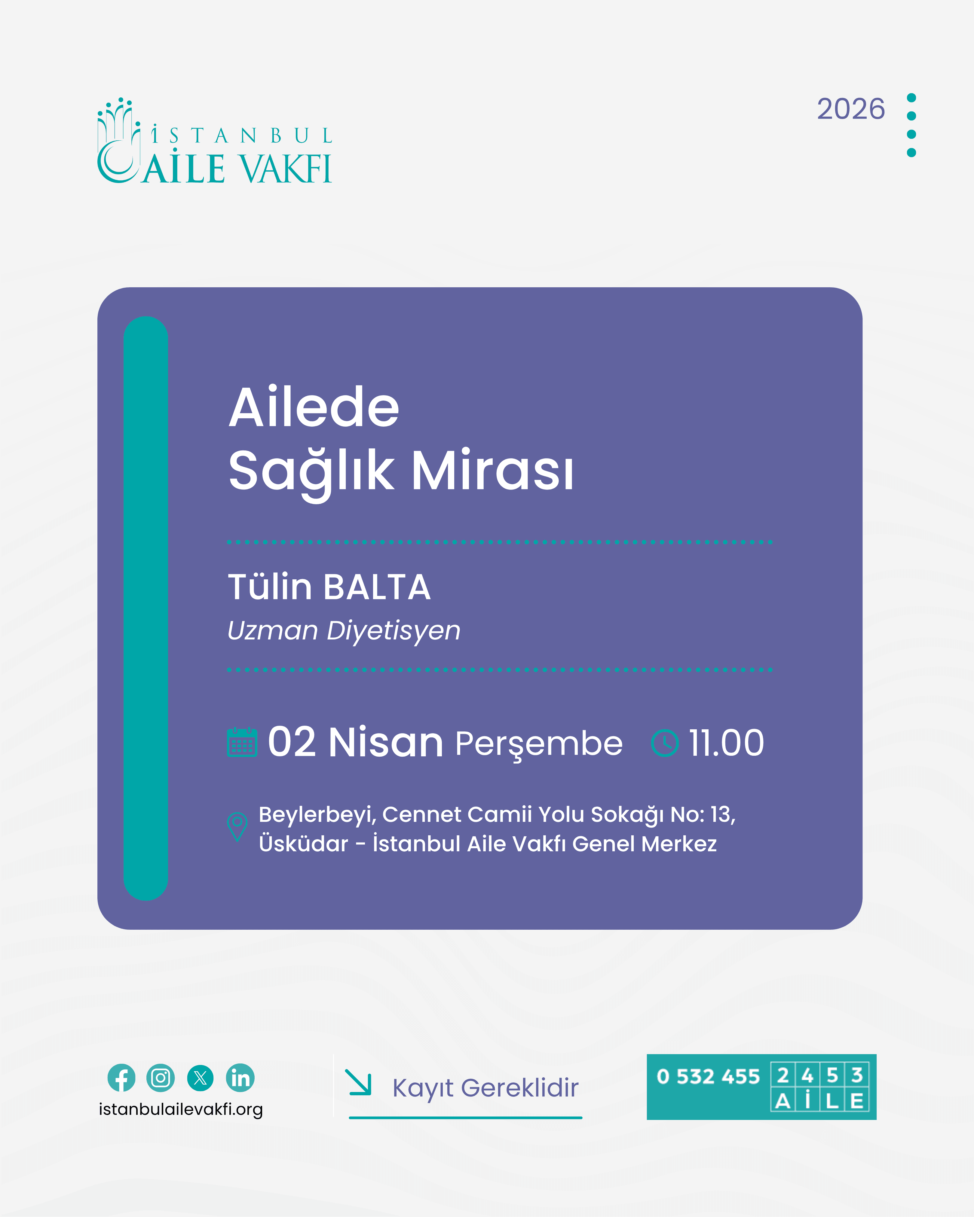 Ailede Sağlık Mirası