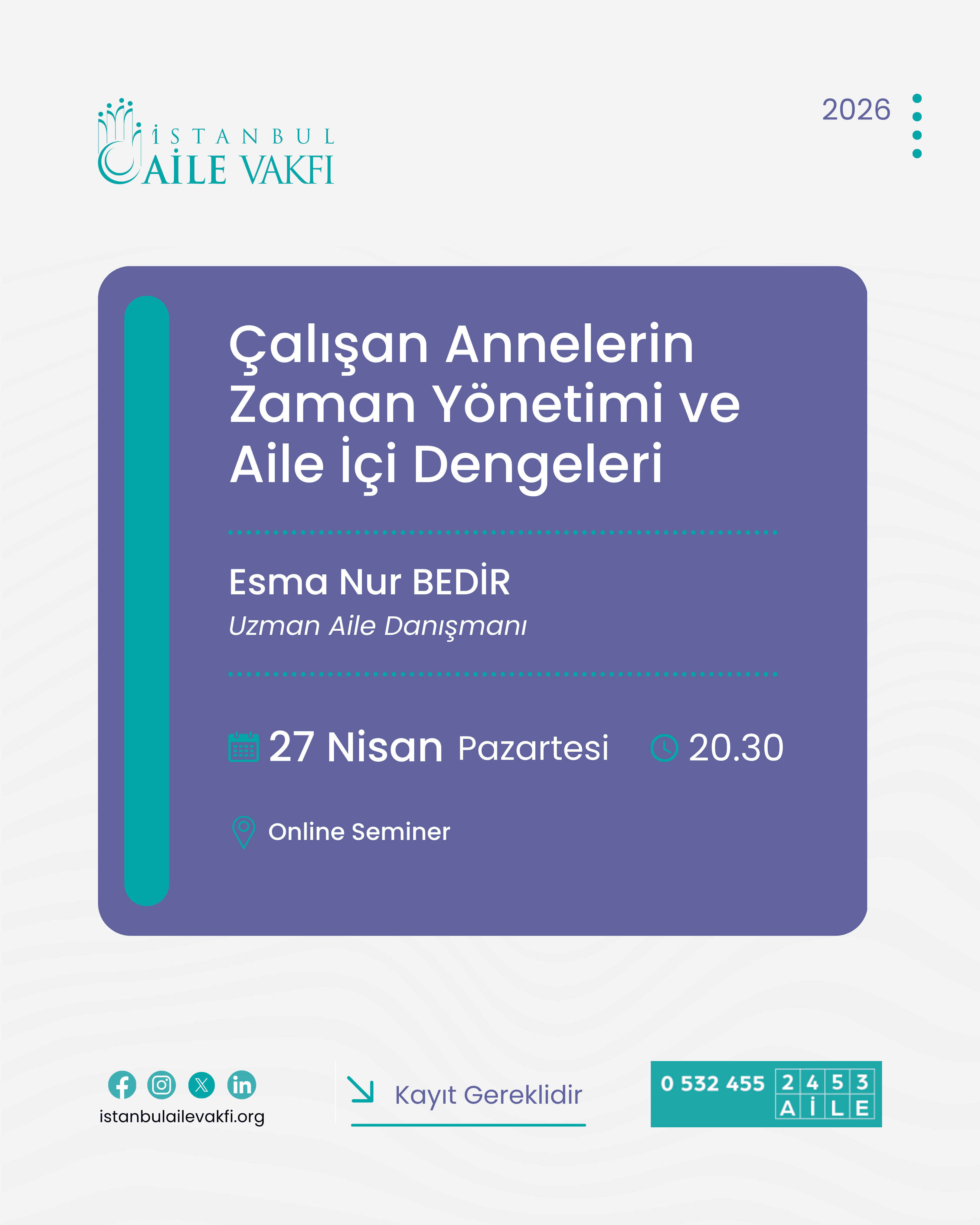 Çalışan Annelerin Zaman Yönetimi ve Aile İçi Dengeleri