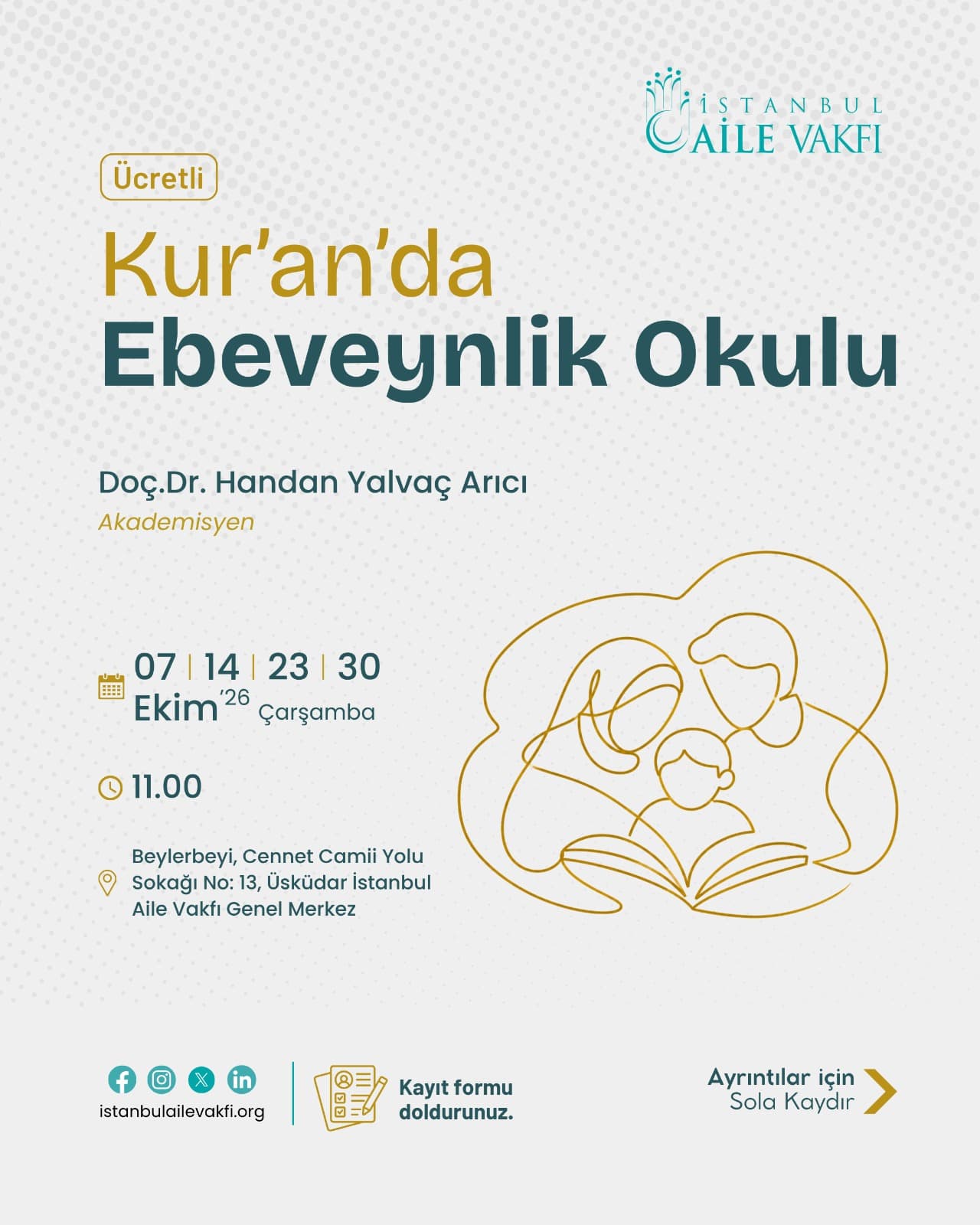 Kur'an'da Ebeveynlik Okulu